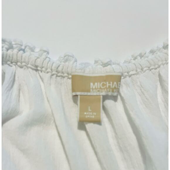Michael Kors white cotton top - Picture 3 of 5